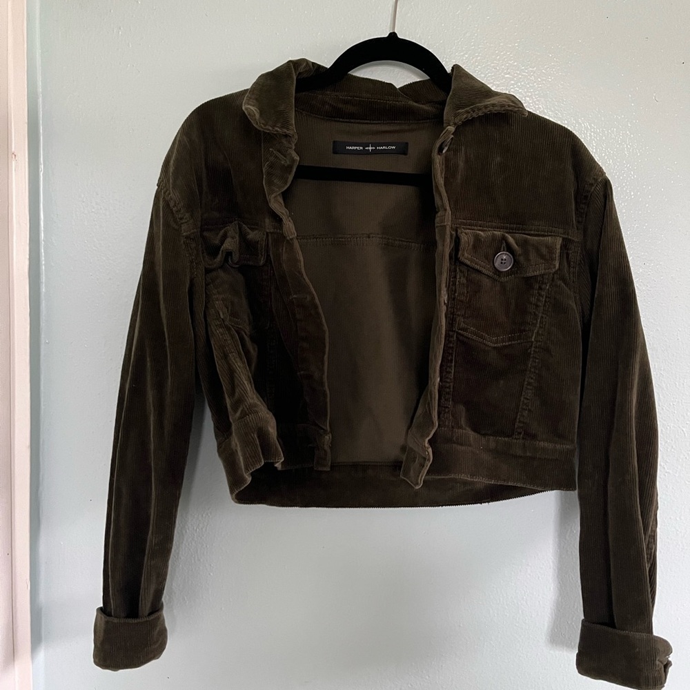 olive corduroy jacket